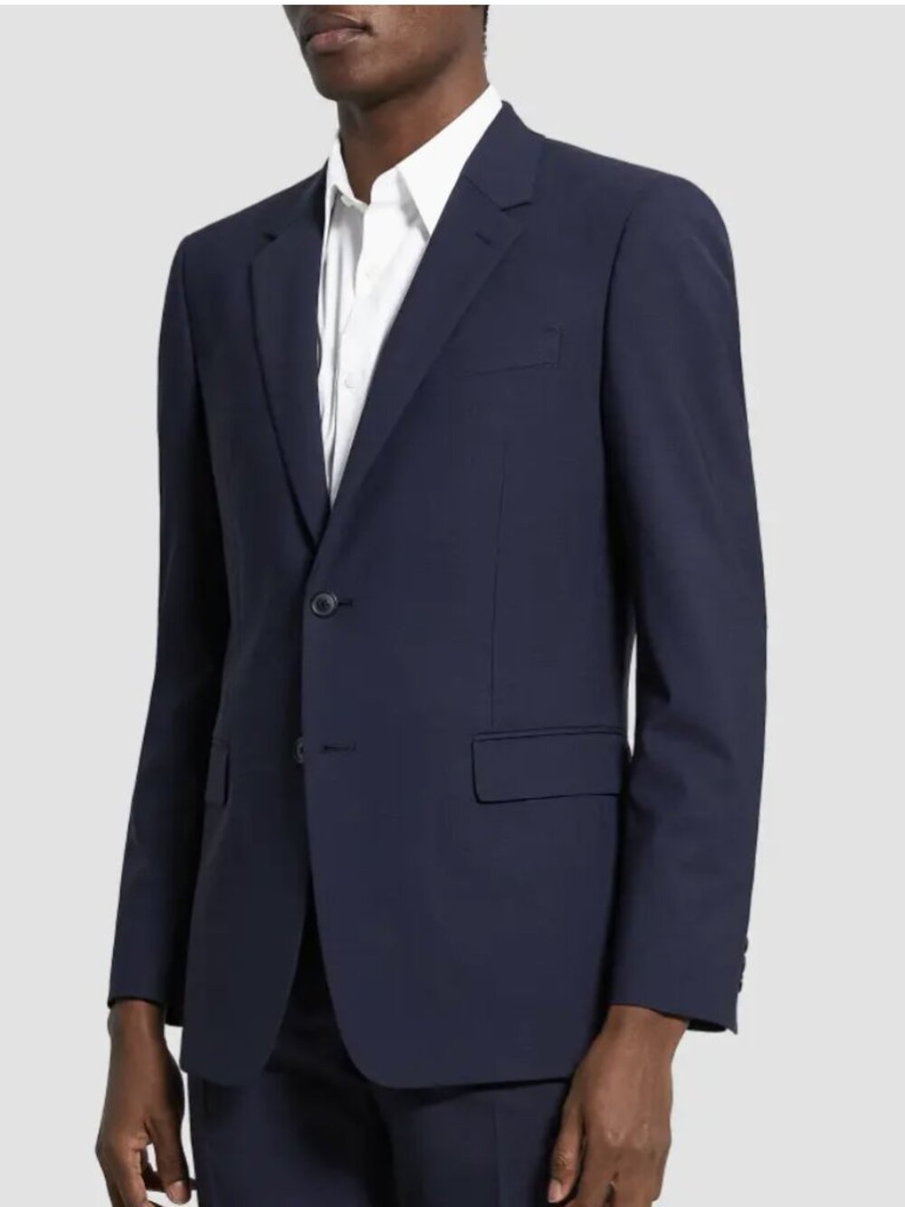 EUC Theory Chambers tailored Suit Jacket Single Breast Blazer 100% Stretch Wool